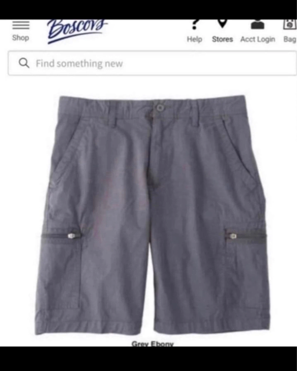 Wear First Men's Switchback Cargo Shorts Size 36