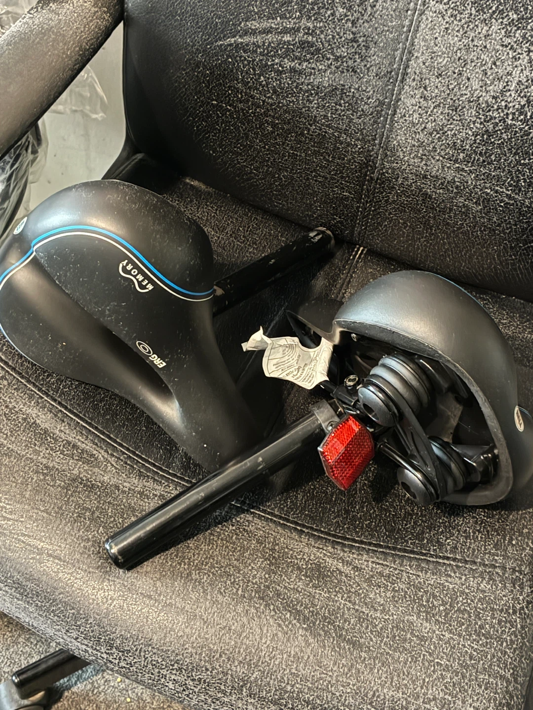 Bell Memory Foam Bicycle Saddle