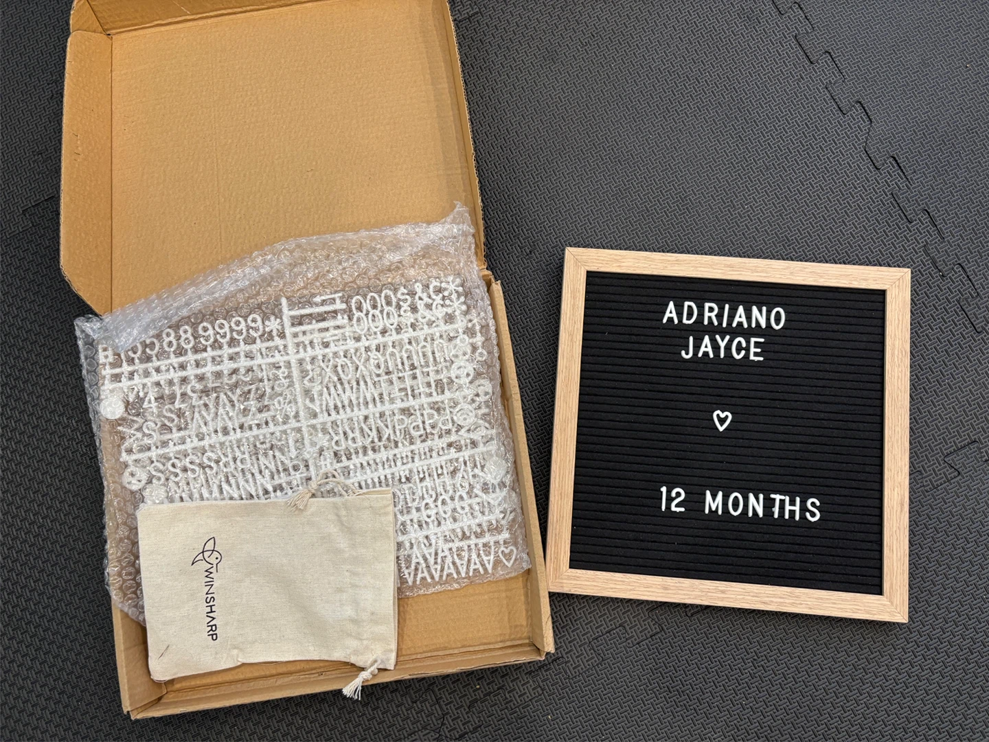 Felt Letter Board Set - 12x12