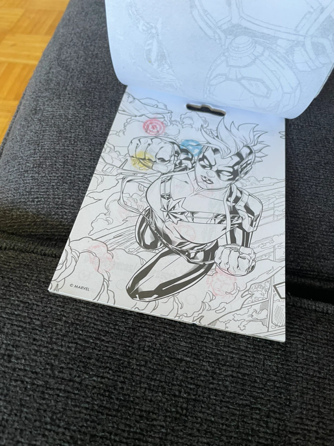 Marvel Avengers Eco-Colouring Activity book and bookmarks - photo 5