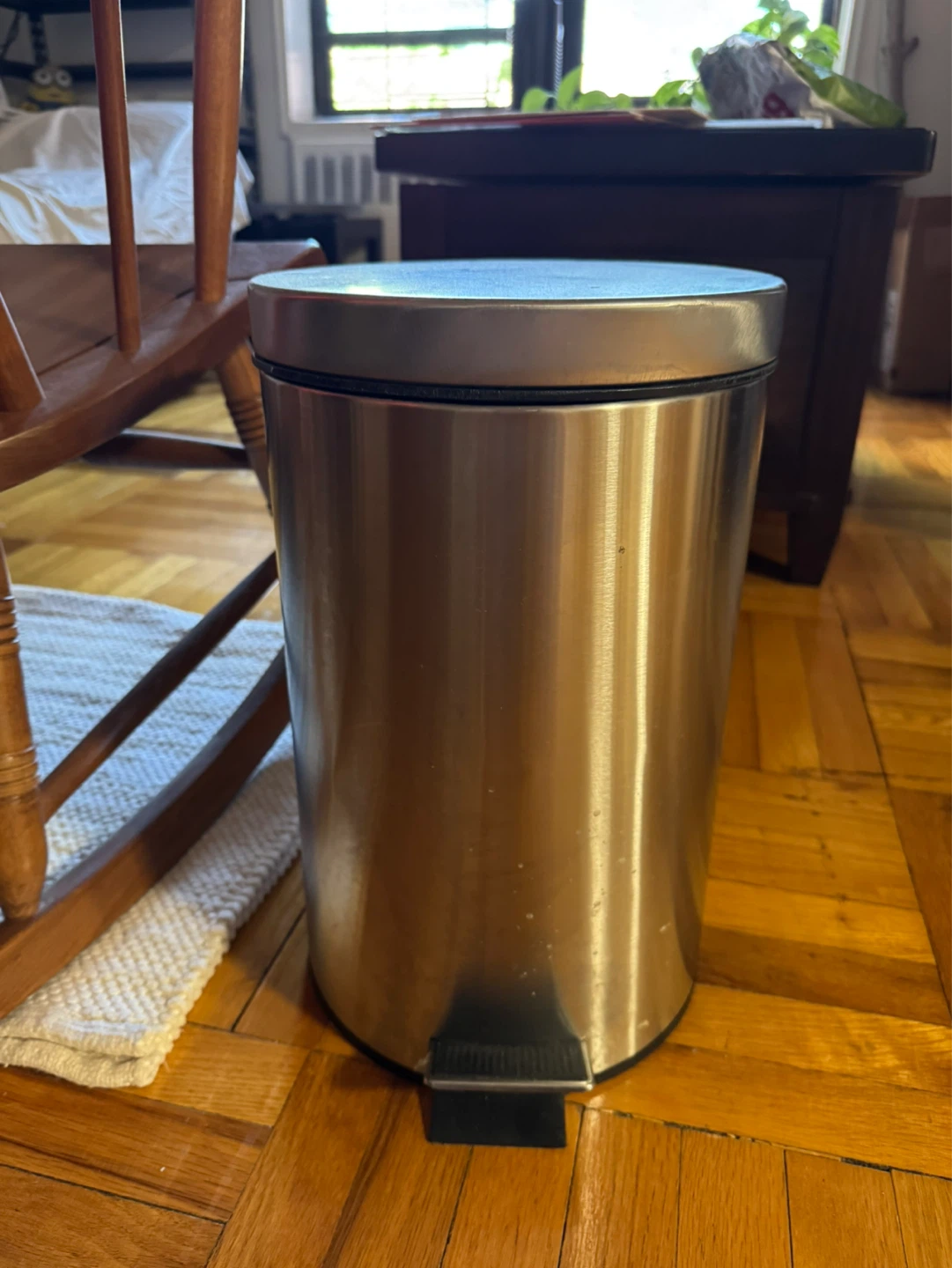 Stainless Steel Step Trash Can