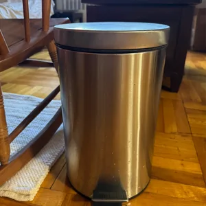 Stainless Steel Step Trash Can