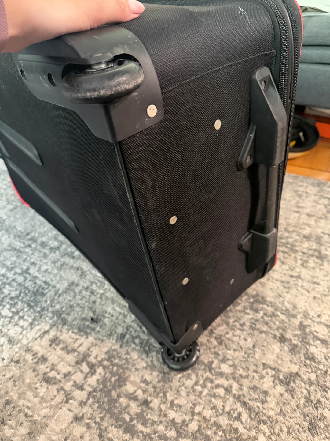 Jetstream Black Large Suitcase - photo 5