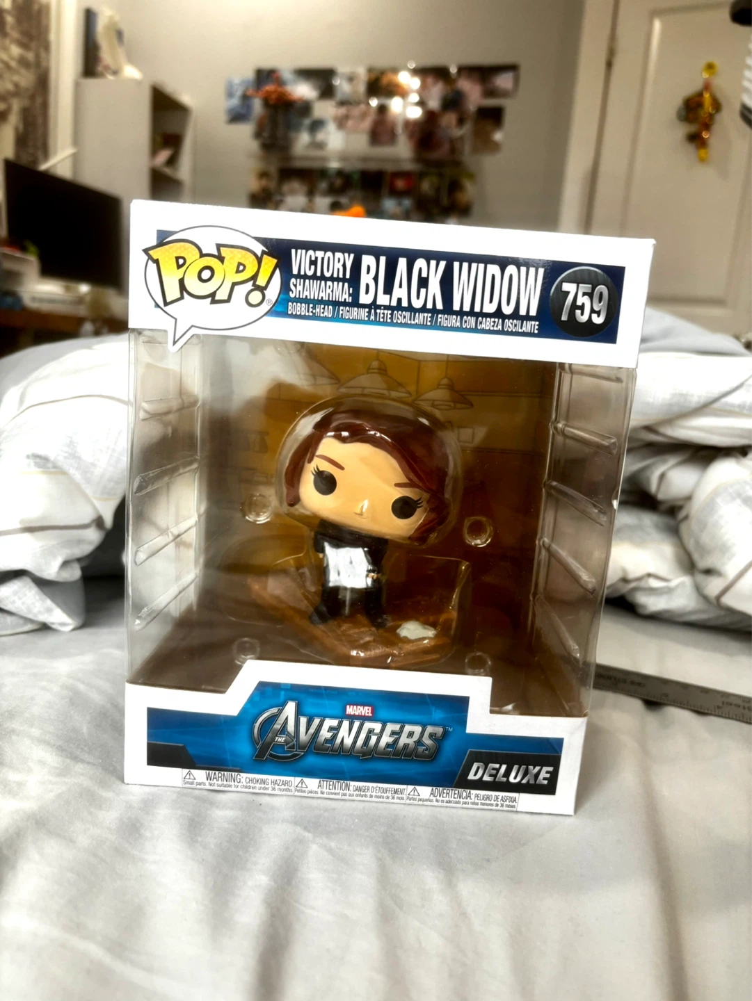 Funko Pop! Marvel Avengers Black Widow #759 Deluxe - photo 4