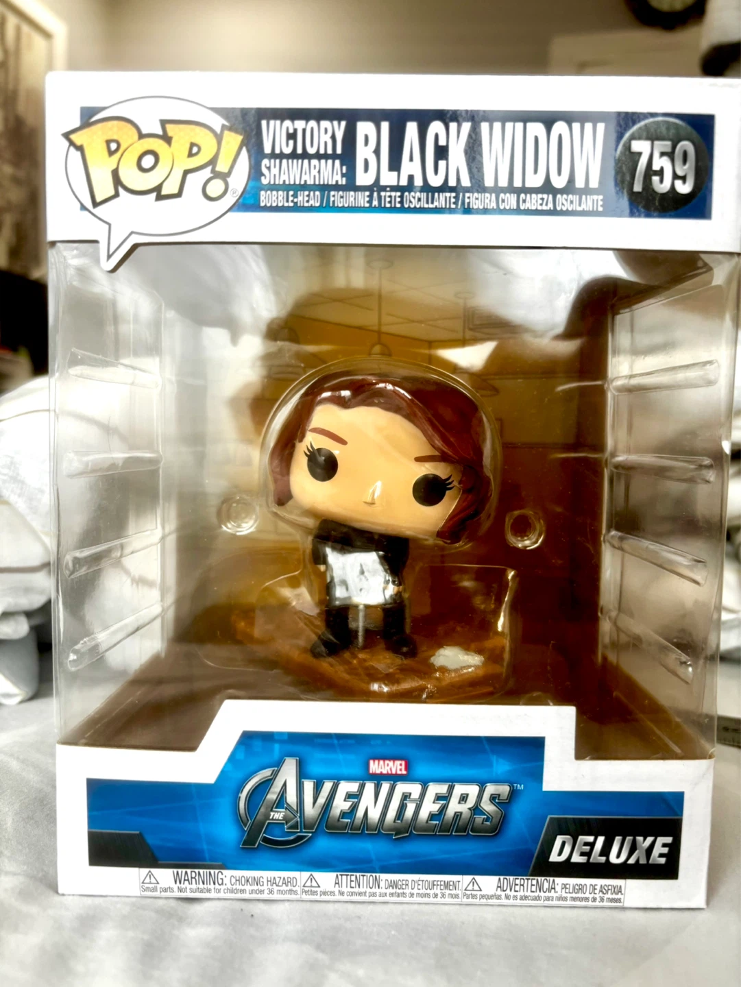 Funko Pop! Marvel Avengers Black Widow #759 Deluxe
