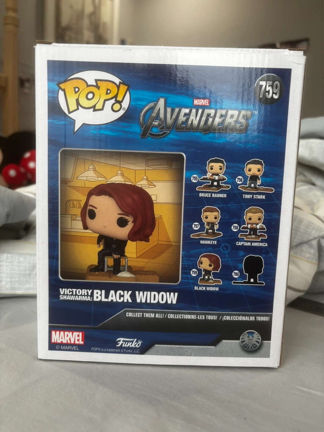 Funko Pop! Marvel Avengers Black Widow #759 Deluxe - photo 3