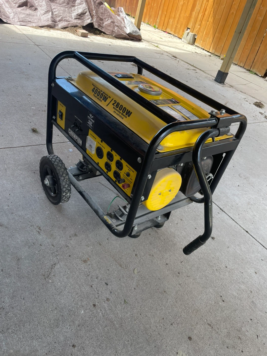 Champion 4000W/2800W Generator - photo 3
