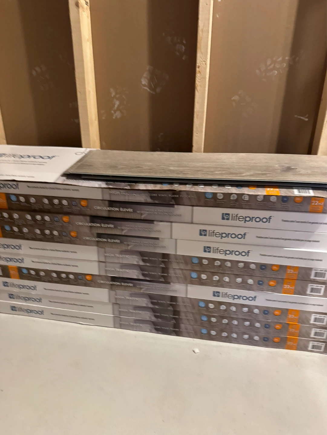Brand new lifeproof flooring