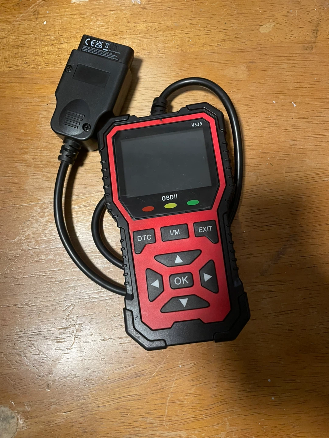 V539 OBDII Code Reader Diagnostic Tool - photo 2