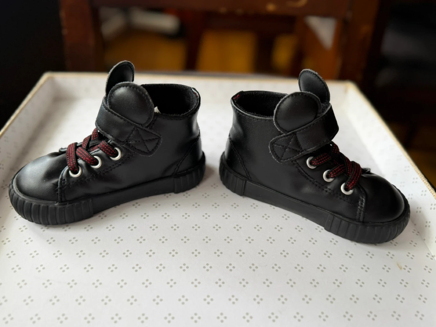 H&M Toddler Disney Mickey Mouse High-Top Sneakers - photo 2