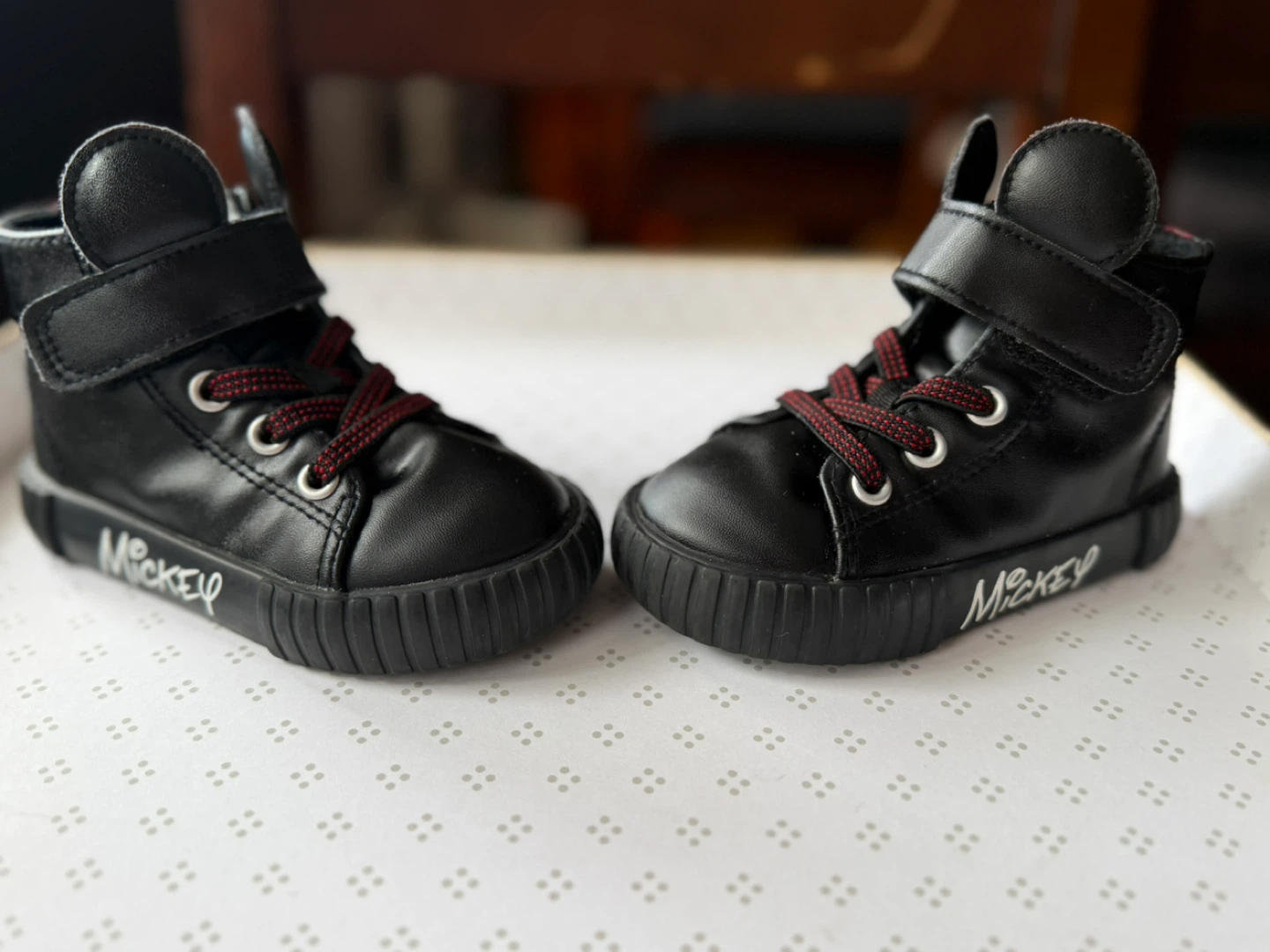 H&M Toddler Disney Mickey Mouse High-Top Sneakers