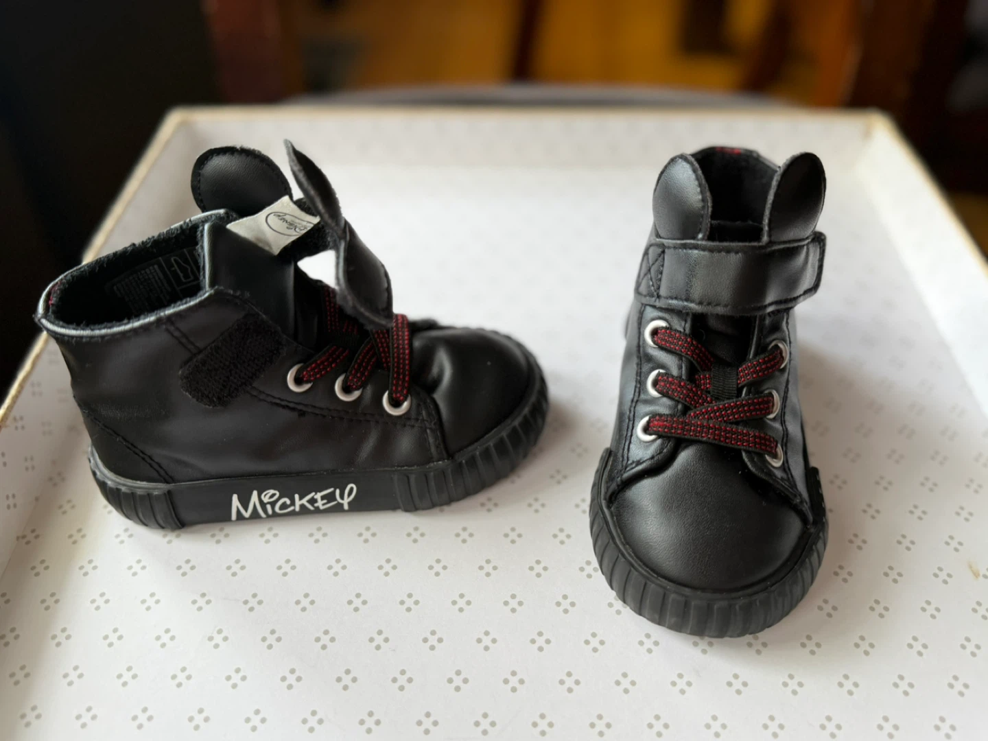 H&M Toddler Disney Mickey Mouse High-Top Sneakers - photo 3