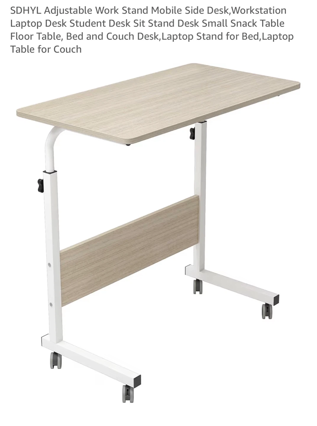 Adjustable Mobile Laptop Desk - photo 3