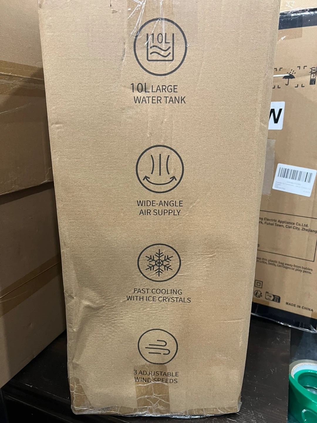 Portable Evaporative Cooler with Ice Packs - photo 5