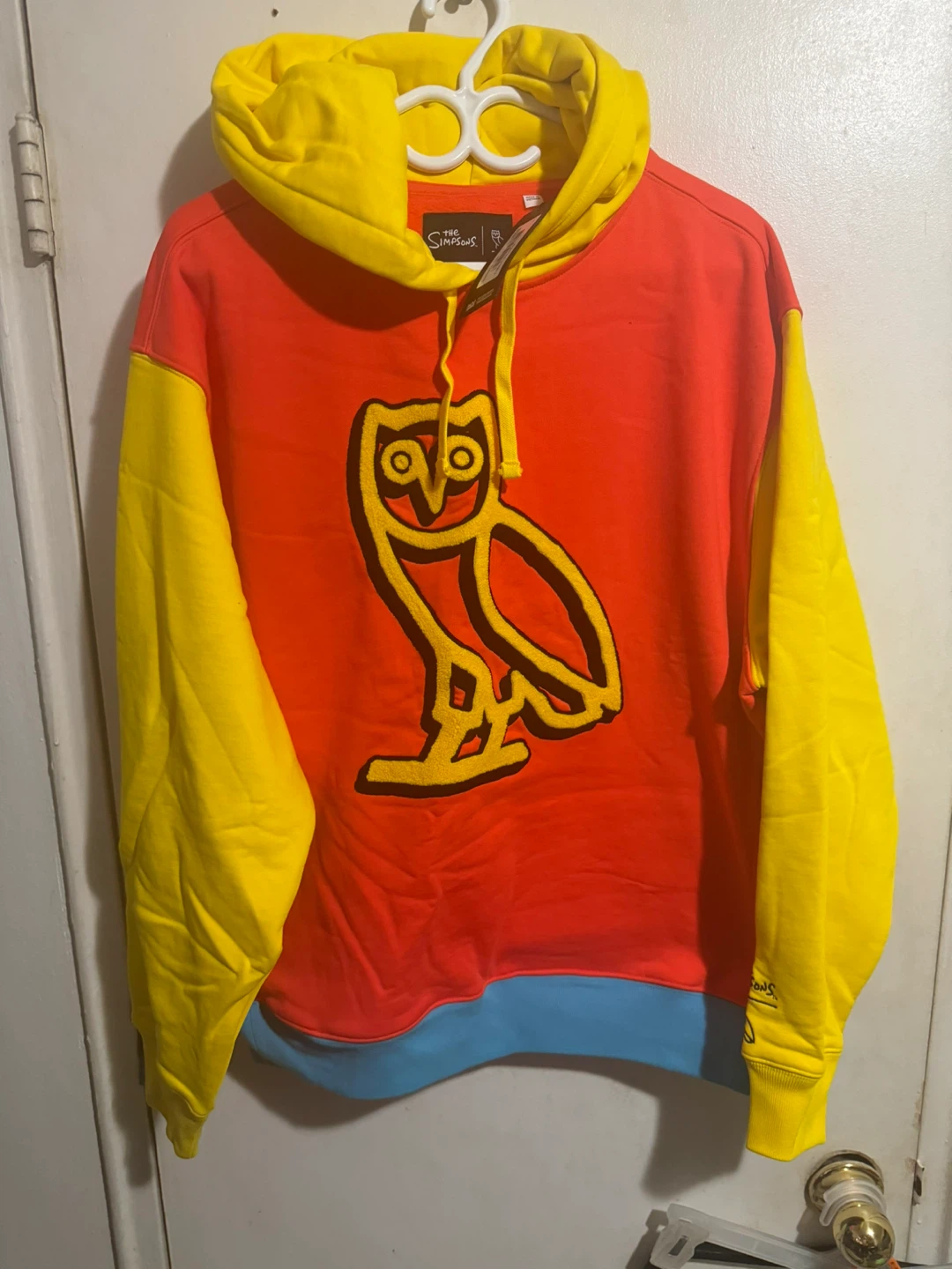 OVO x The Simpsons Colourblock Bart Hoodie