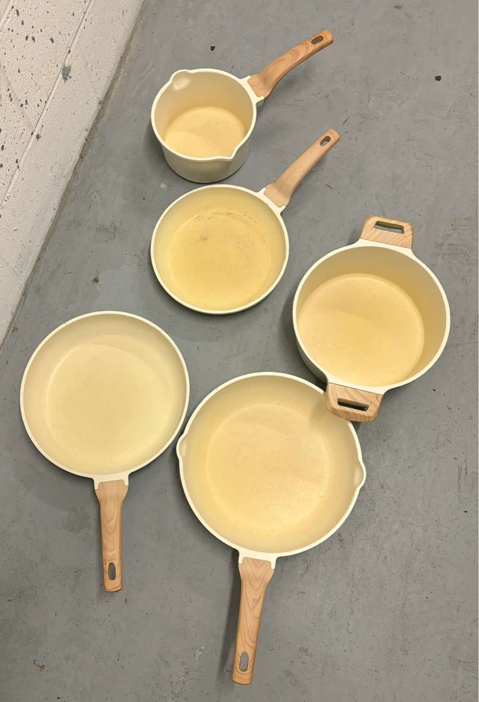 5-piece non-stick cookware set