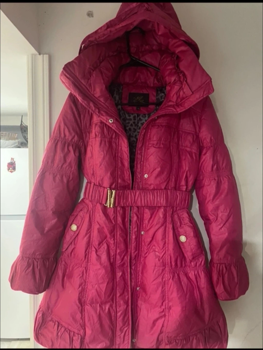 Chuangda Pink Puffer Coat XL - photo 2