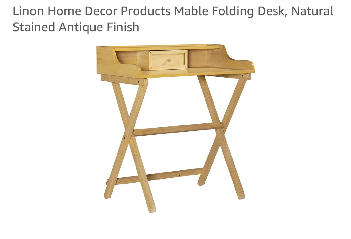 Linon Home Decor Mable Folding Desk - photo 4