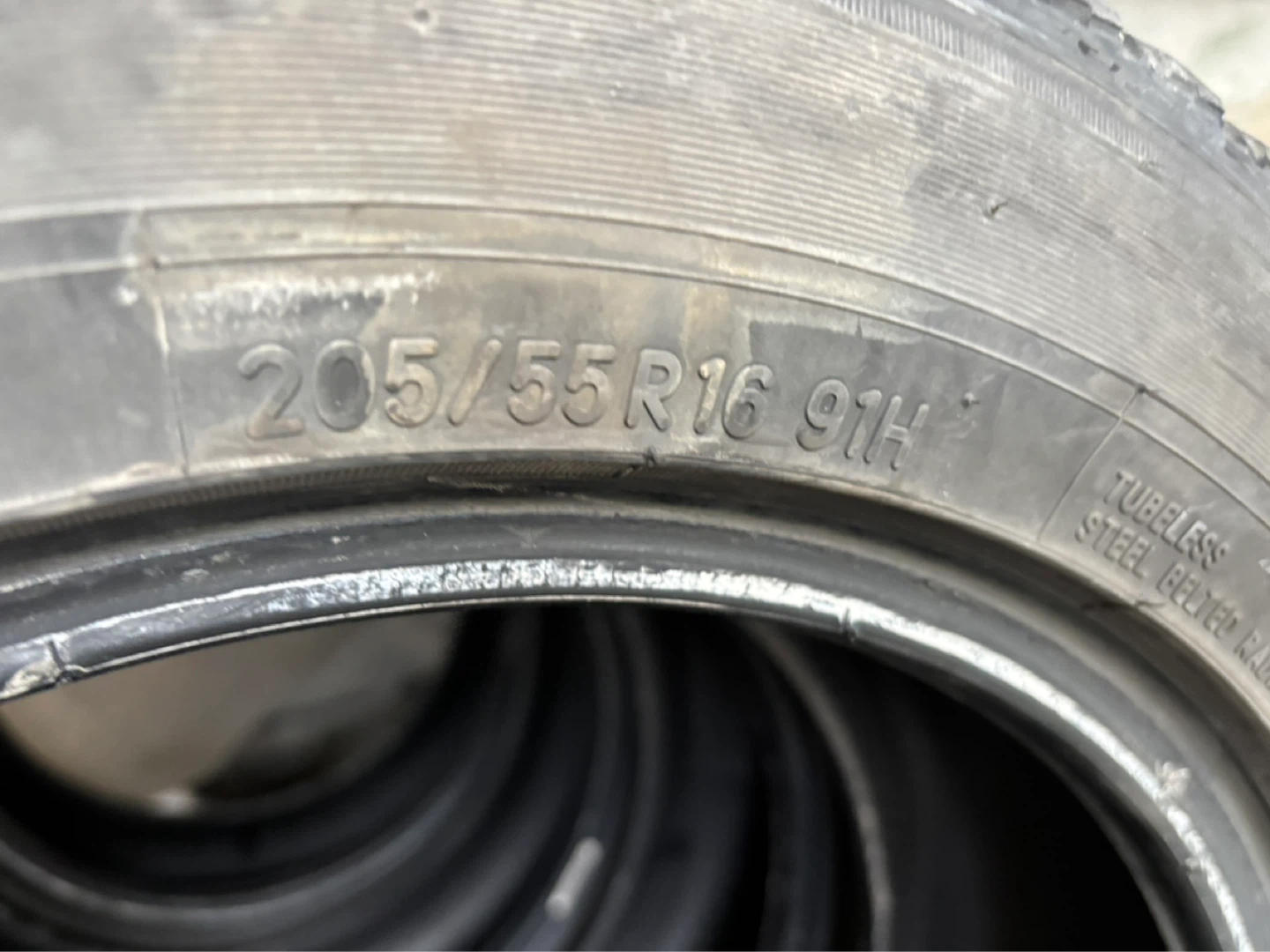 Set of 4 Toyo Tires 205/55R16 91H - photo 2