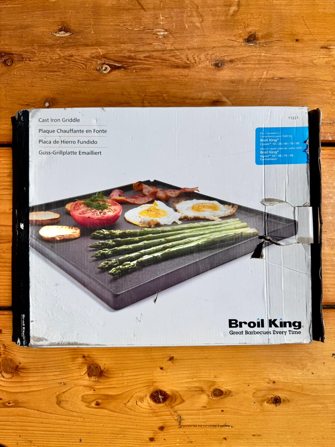 Brand New Broil King Cast Iron Griddle 15” x 12.8” - photo 3