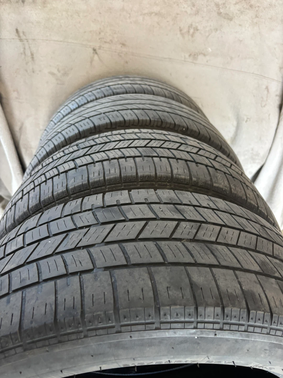 Set of 4 - 215/55R17 94V M+S Tires - photo 3