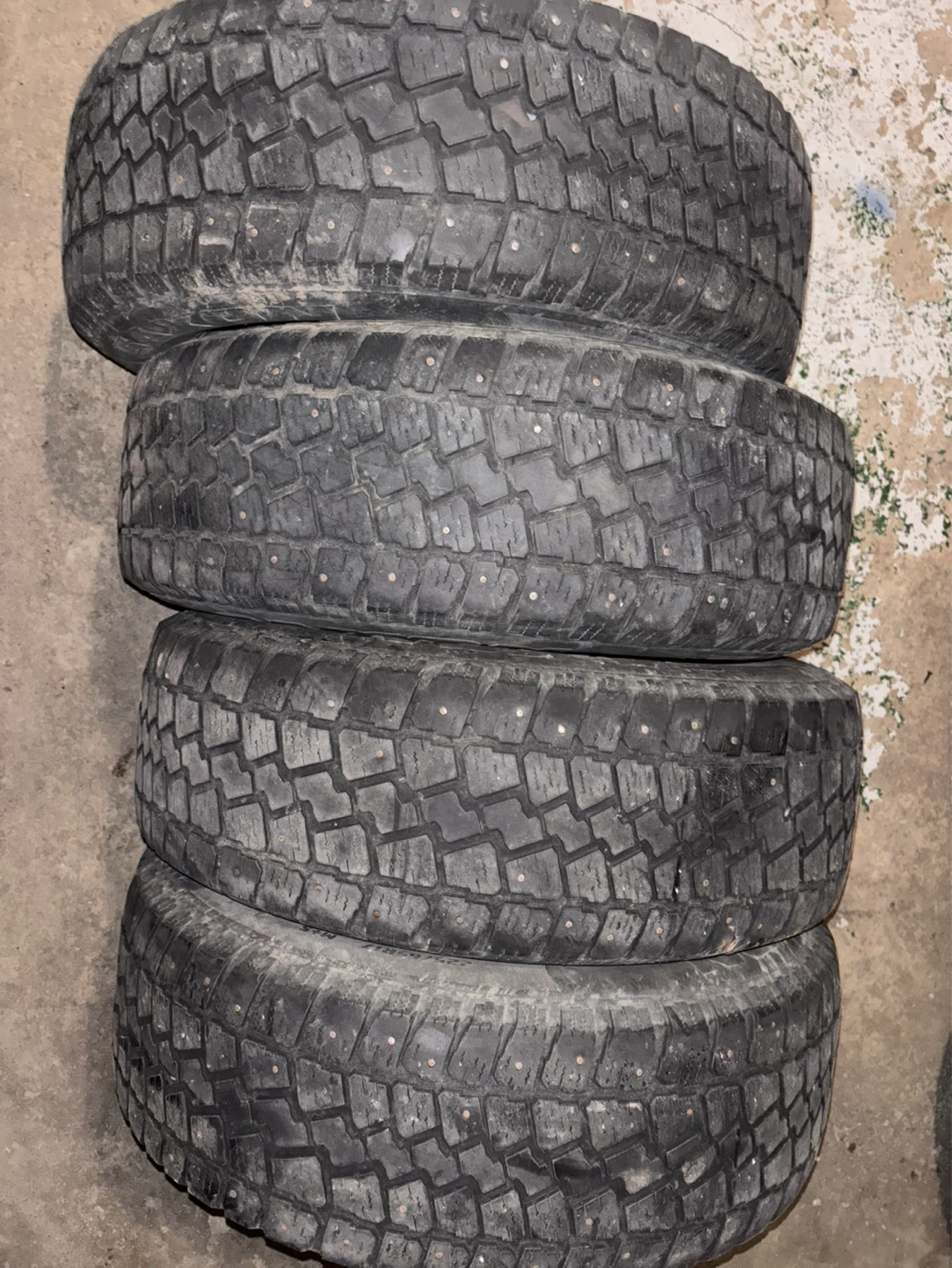 4x Winter Tires 225/65R17 M+S