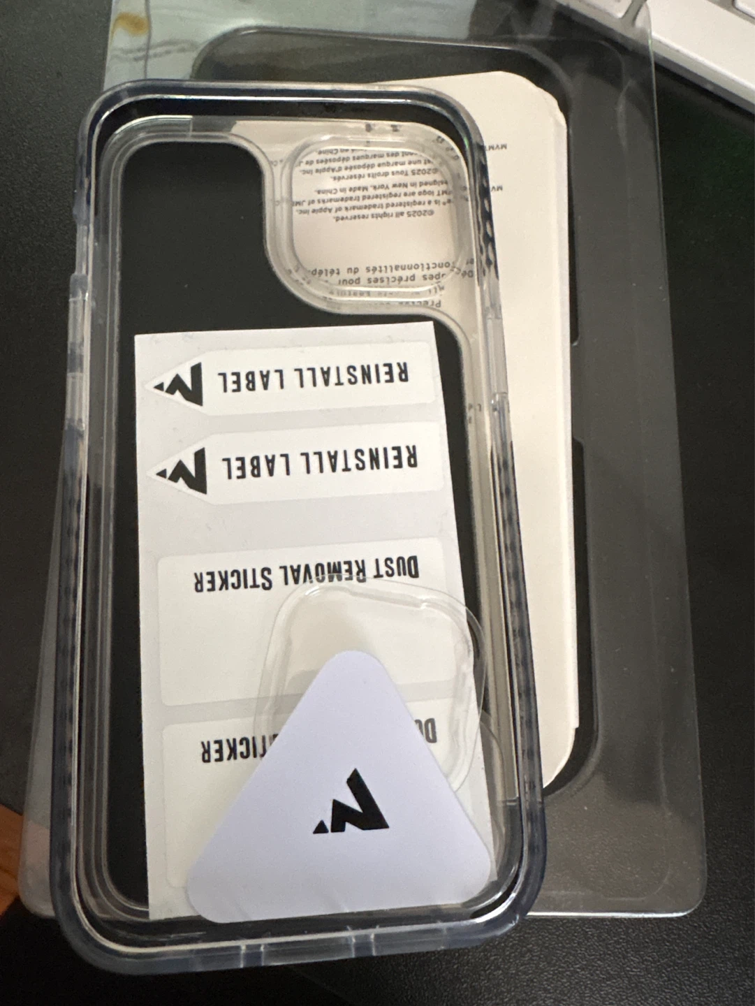 MVMT Impact iPhone Case for iPhone 15 / 14 / 13 — Black/Clear - photo 2