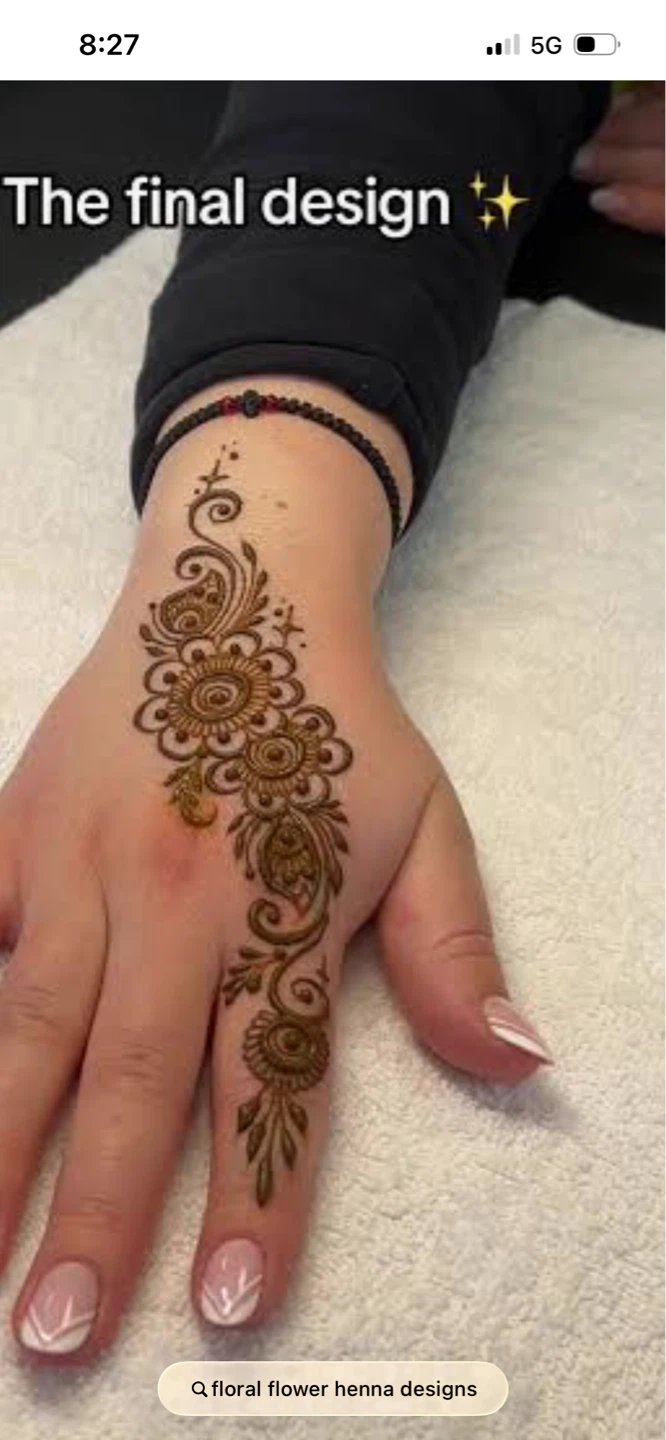 Beautiful Henna Hand Designs - photo 4