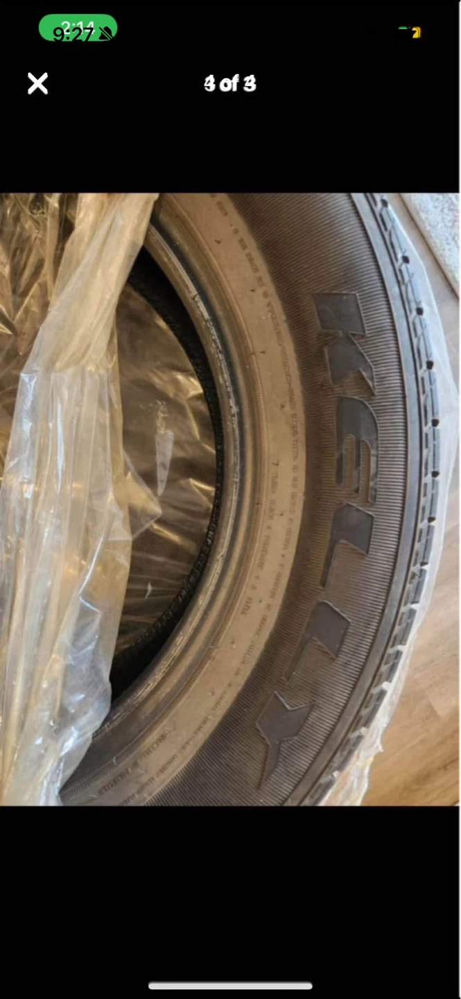 Honda CR-V (2011) Trunk Divider + 3 Kelly Edge All-Season Tires - photo 4