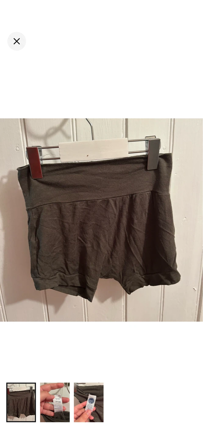 Picket Fence Organic Cotton Shorts
