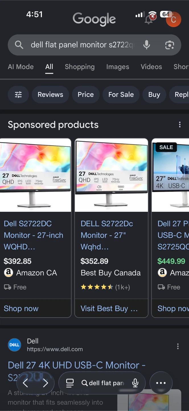 Dell S2722DC 27-inch QHD USB-C Monitor - photo 3