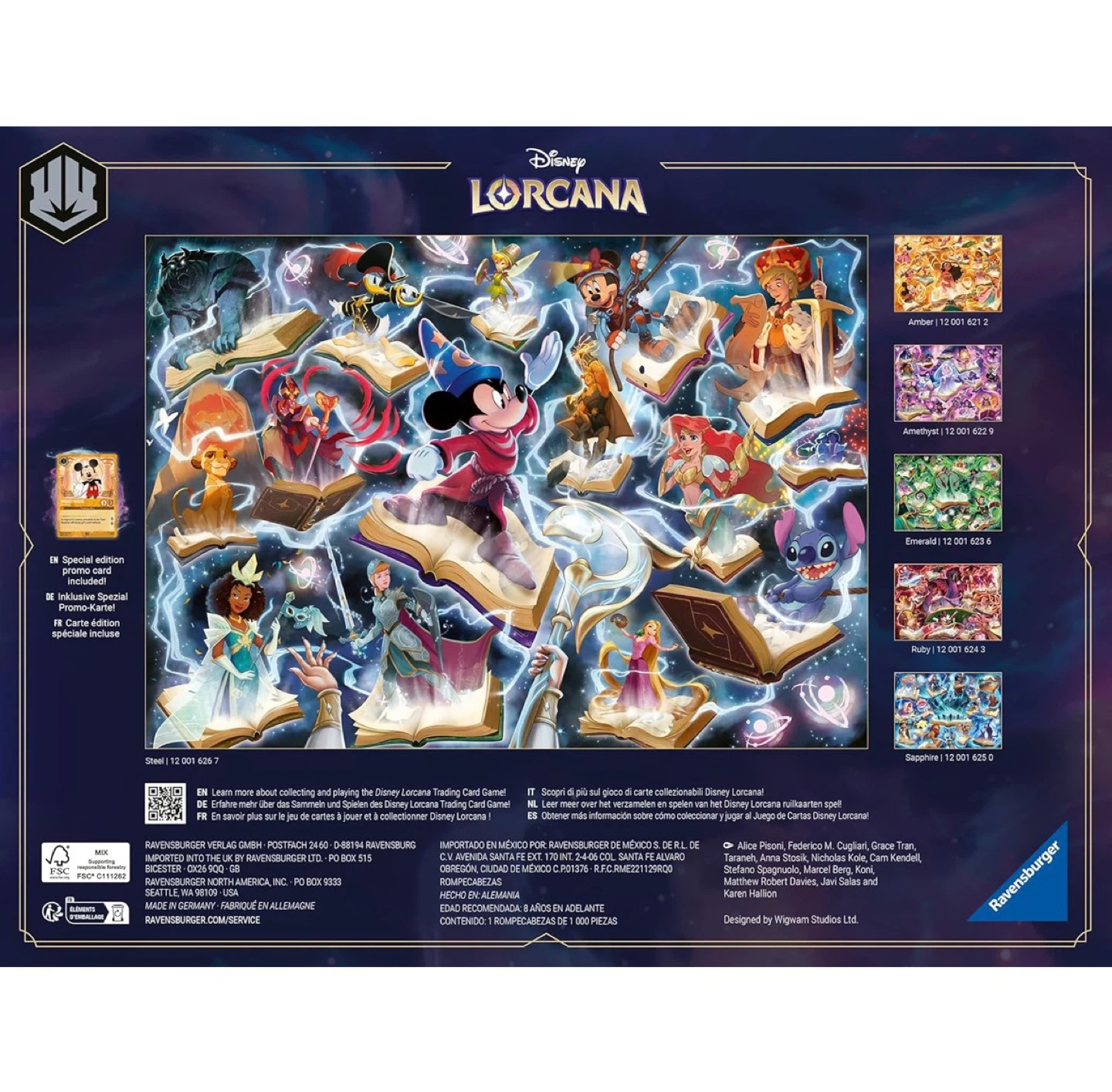 Ravensburger Disney Lorcana 1000 Piece Puzzle - photo 2