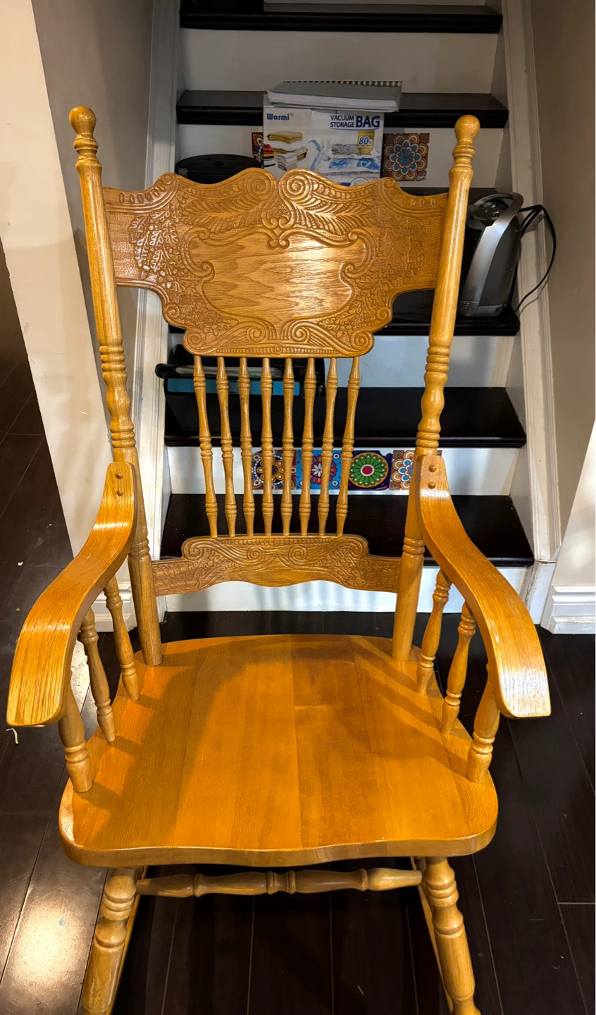 Wooden Rocking Chair
