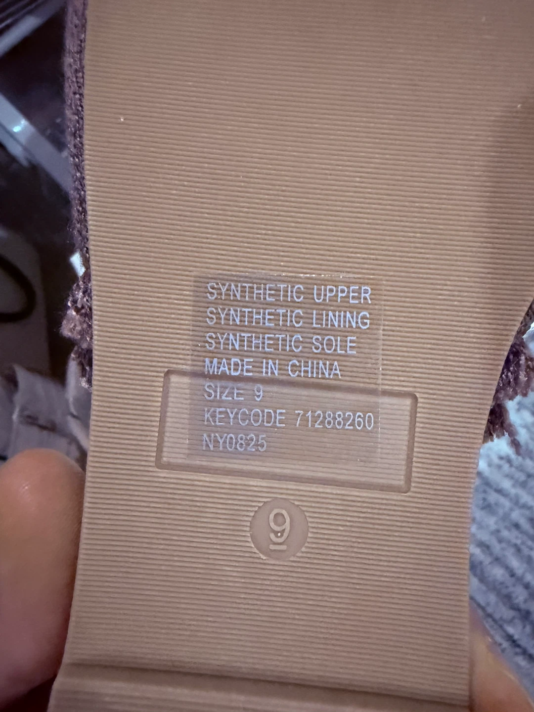 Target Woman LuxeBase Brown Fringed Slides - Size 9 - photo 3