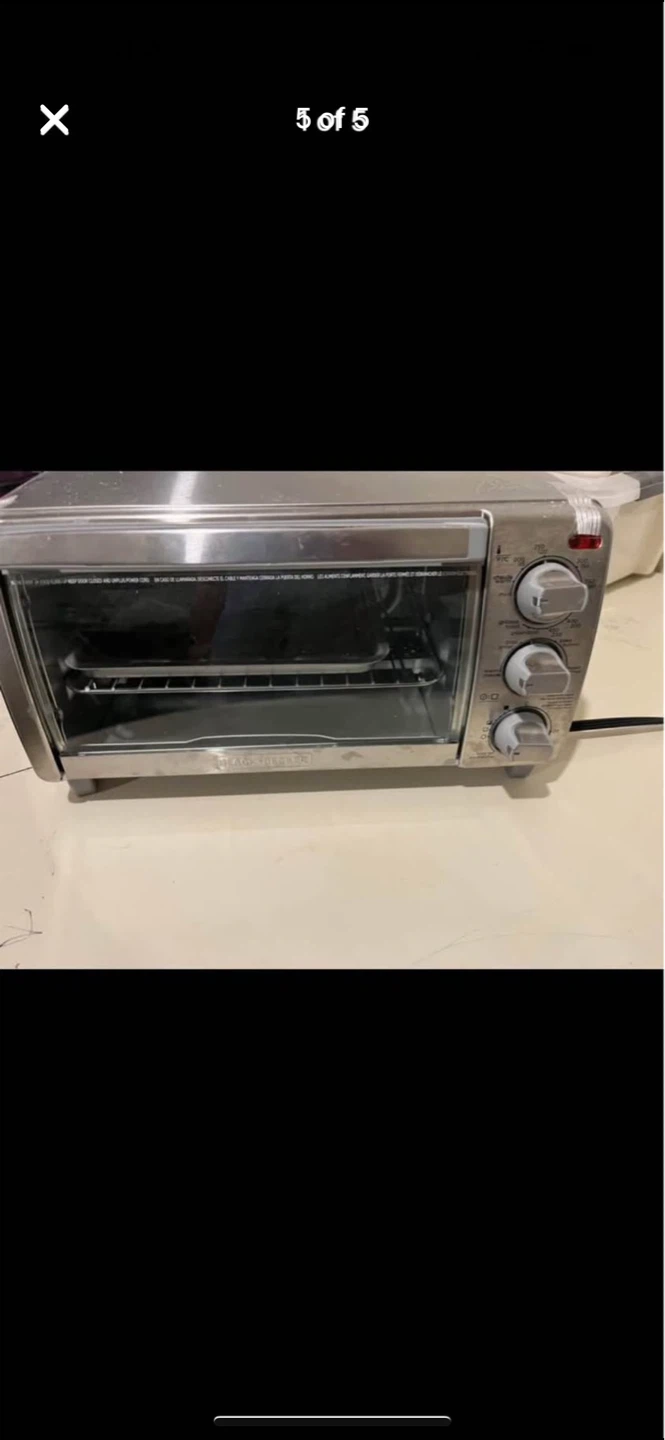 BLACK+DECKER Natural Convection 4-Slice Toaster Oven - photo 5