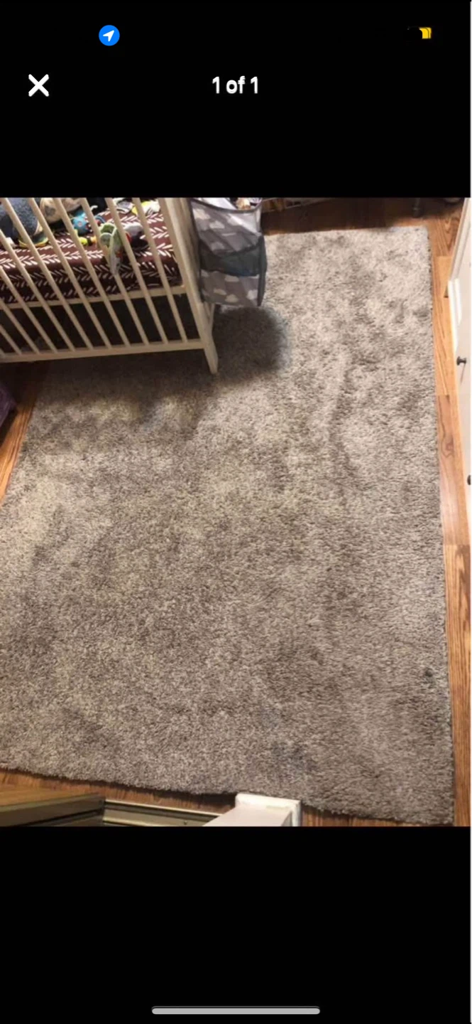 Grey Shag Rug