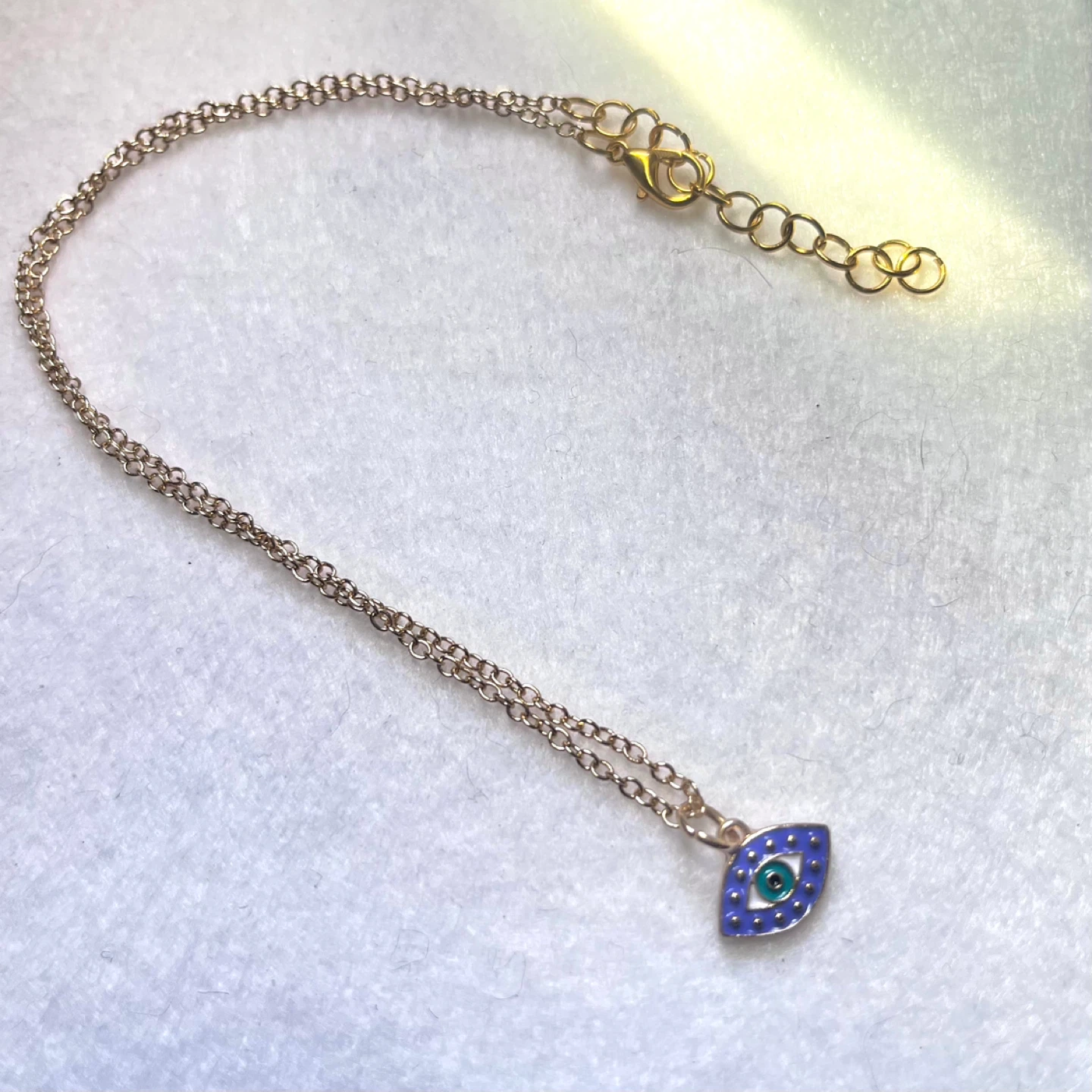 Evil Eye Necklace (14k Gold Plated) - photo 4