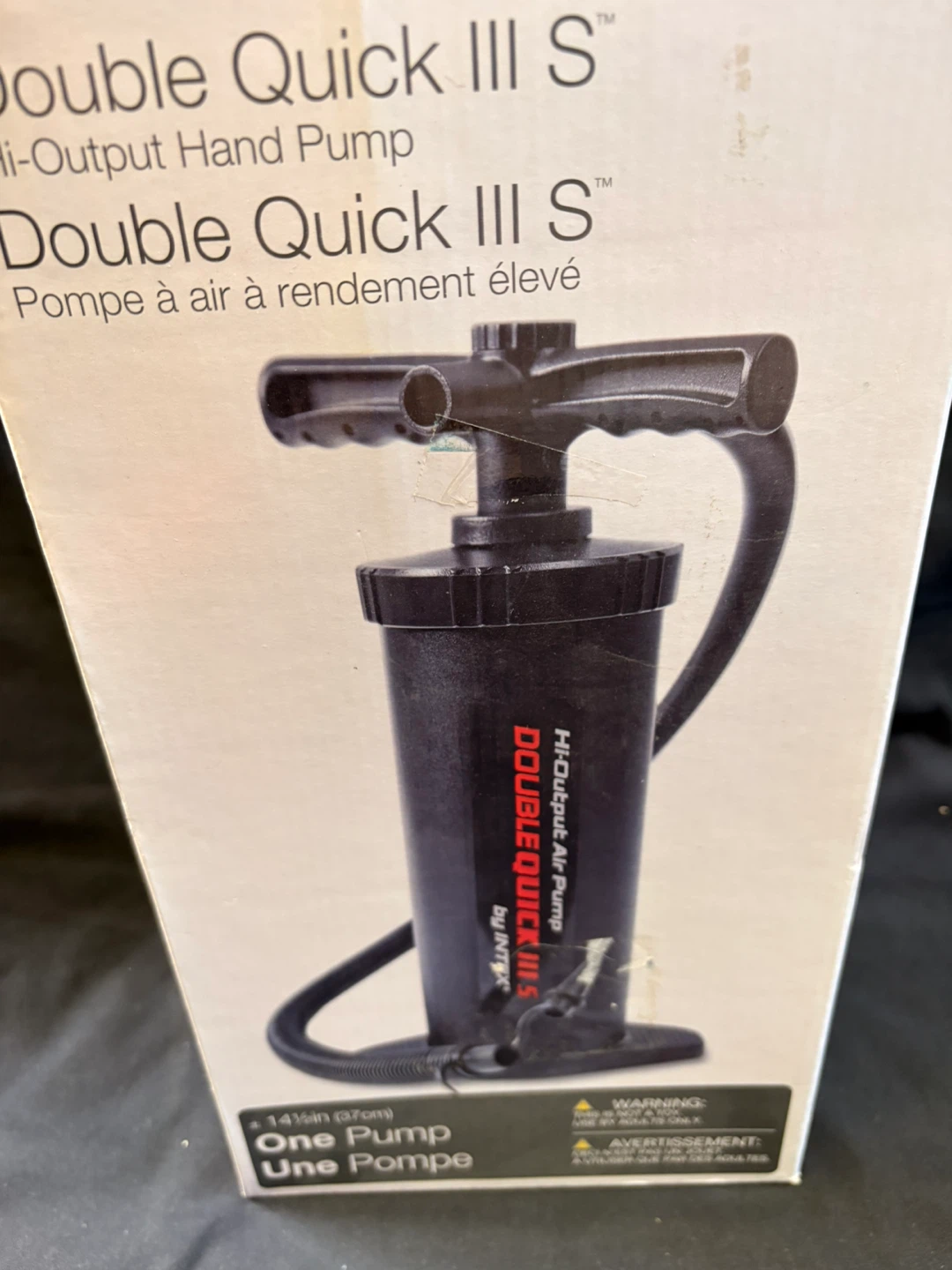Intex Double Quick III S Hi-Output Hand Pump - photo 4