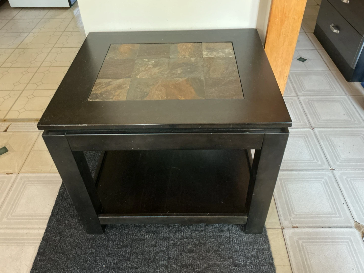 End Table with Slate Top - photo 3