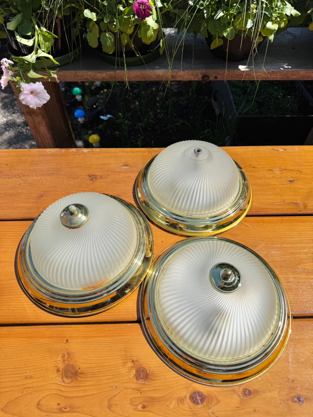 Frosted Glass Dome Light Fixtures - photo 5