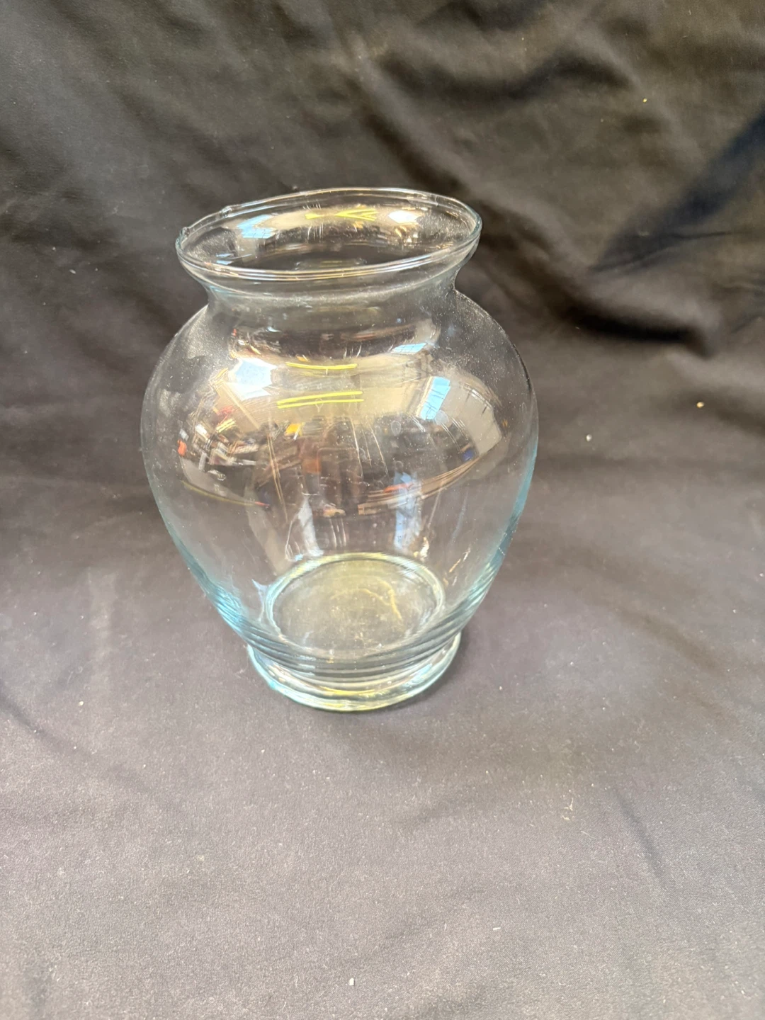 Clear Glass Vase