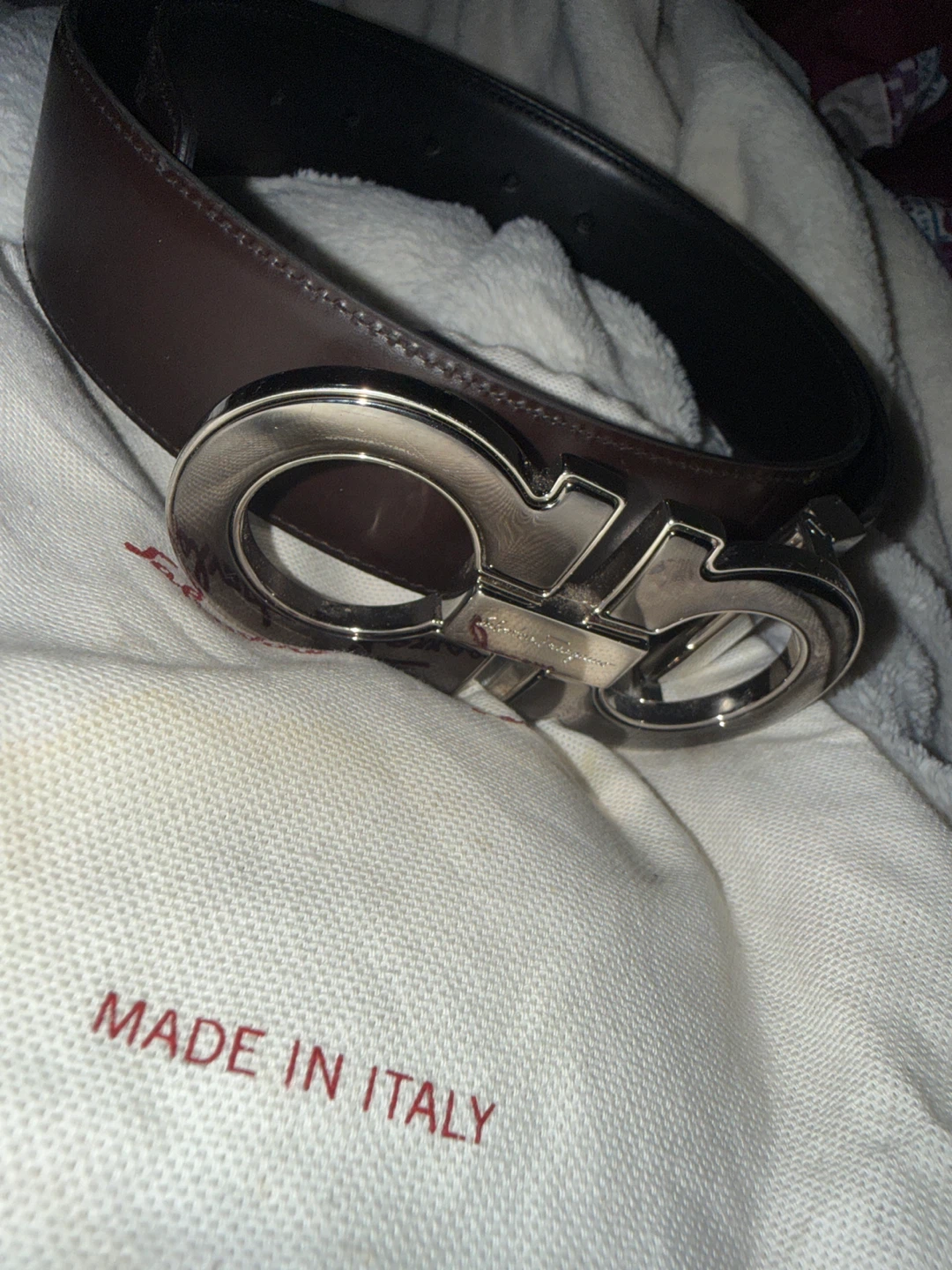 Salvatore Ferragamo Gancini Belt