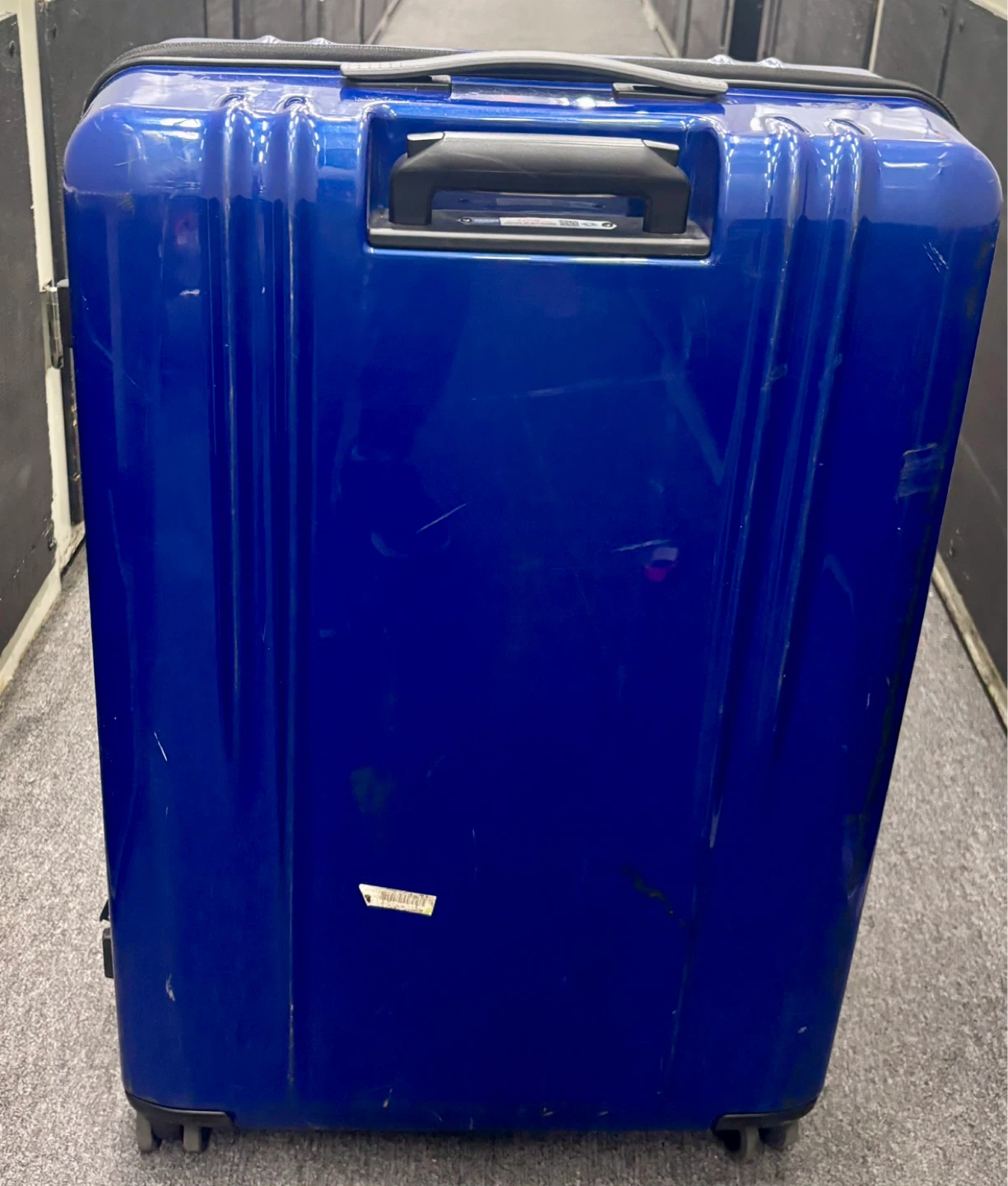 Blue Hardside Spinner Luggage 28”