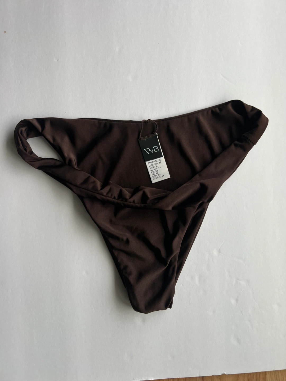 WB Brown Bikini Bottoms Size Medium - photo 3