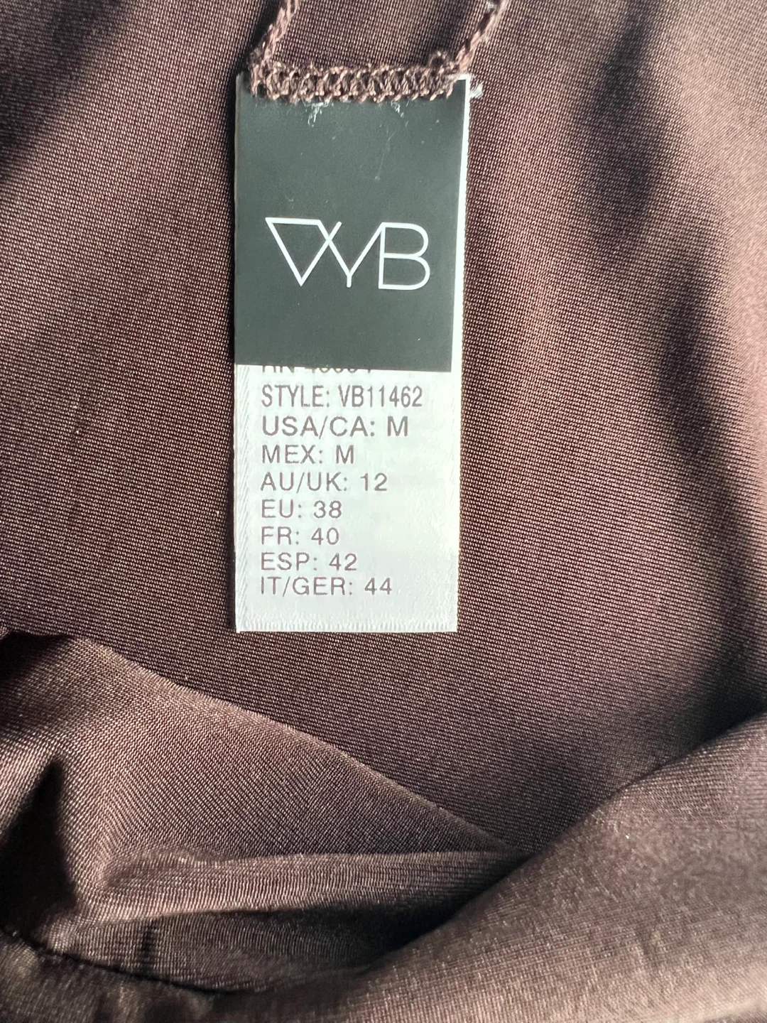 WB Brown Bikini Bottoms Size Medium