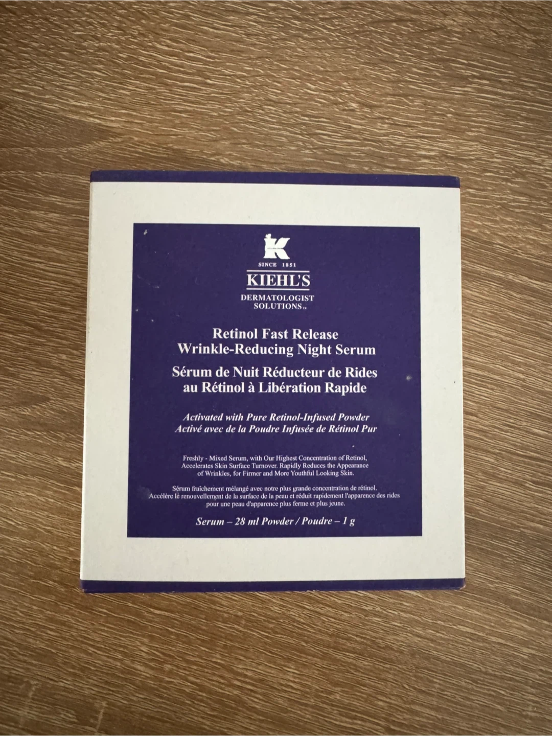 Kiehl's Retinol Fast Release Wrinkle-Reducing Night Serum