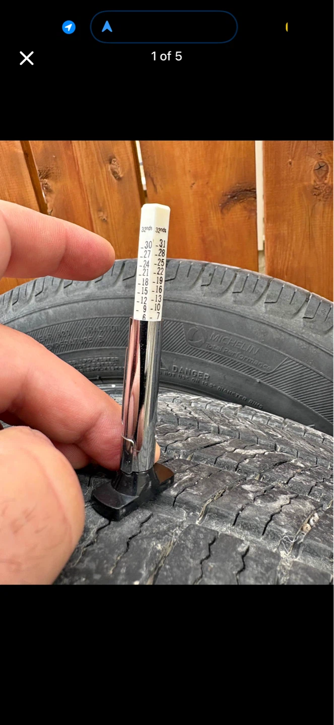 Michelin Tires and Rims Set