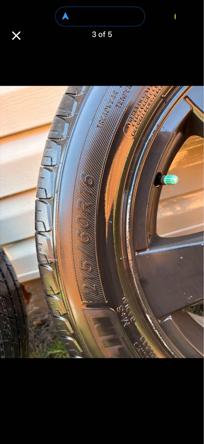Michelin Tires and Rims Set - photo 3