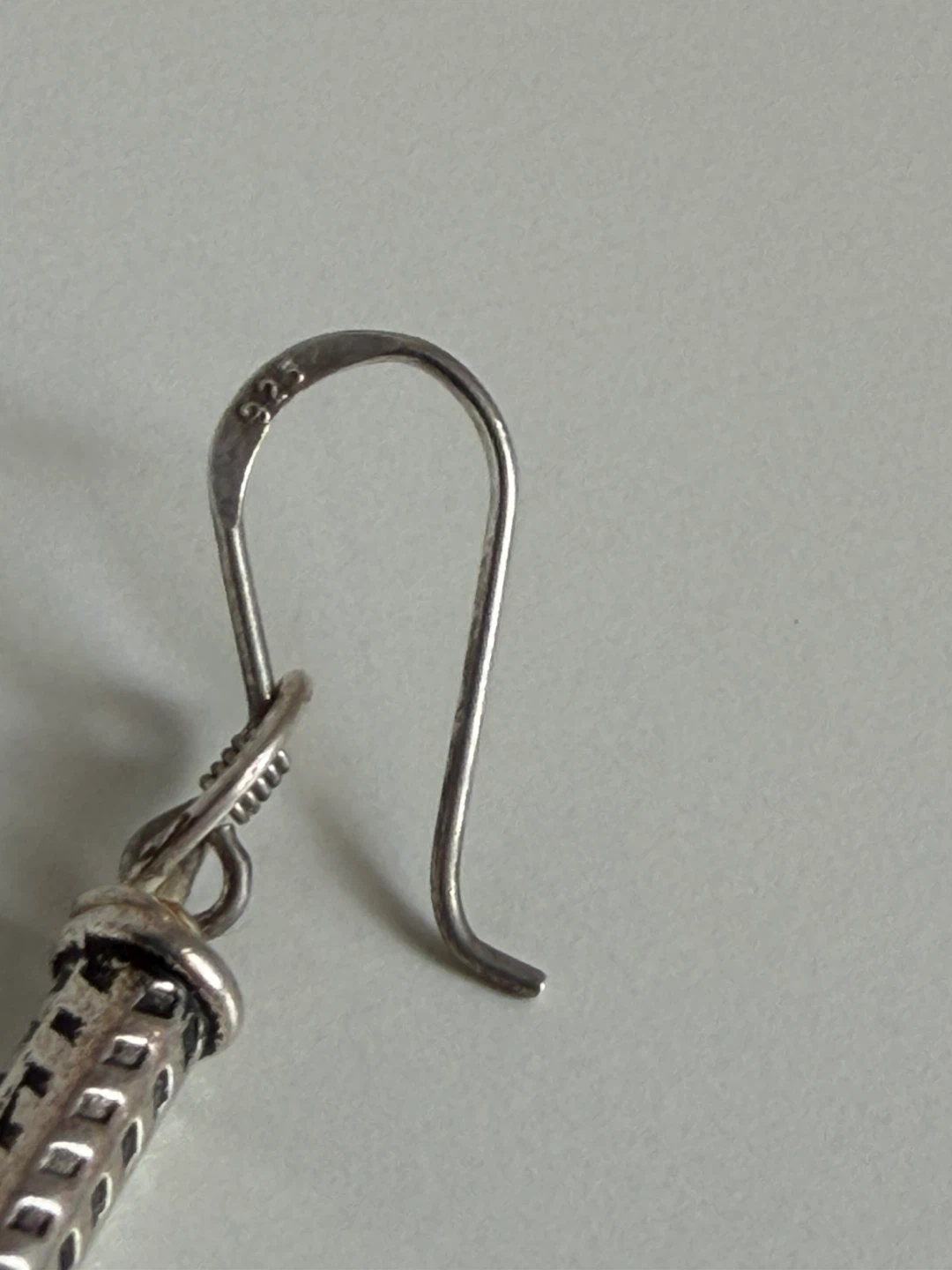 Sterling Silver  Murano glass bead Earrings - photo 4
