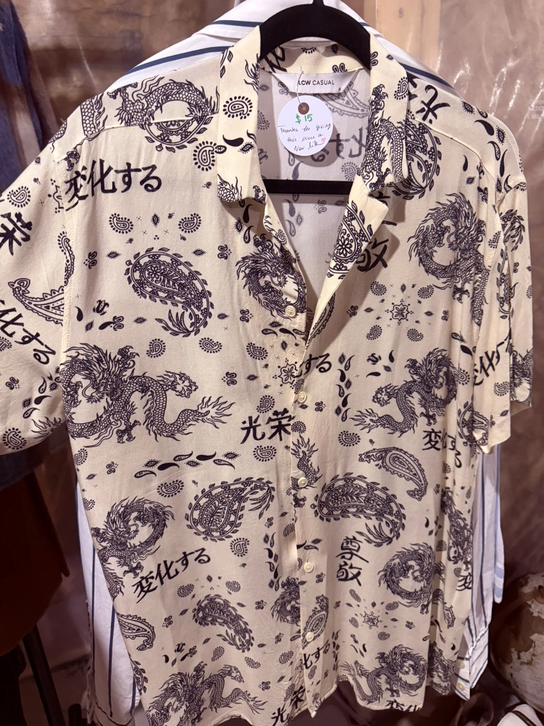 Men's Short Sleeve Button-Up Shirt for summer - photo 3